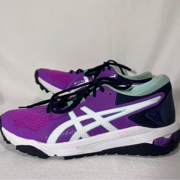 ASICS Women's GEL-COURSE GLIDE Golf Shoes 1112A017 Size 7 Purple Teal. - Picture 1 of 6